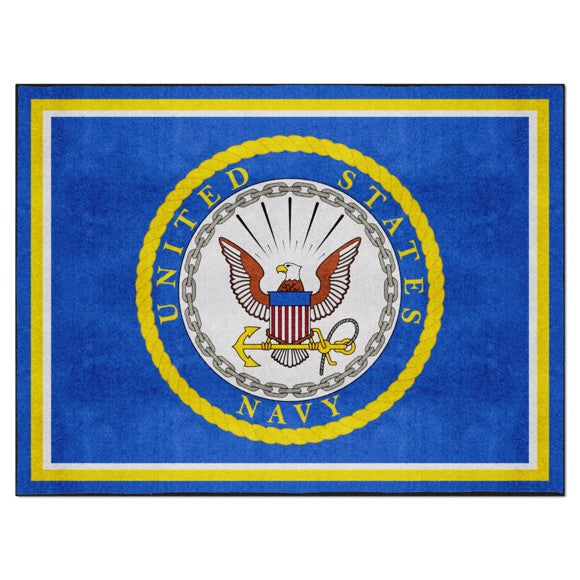 U.S. Navy 8' X 10' Plush Rug (Seal)