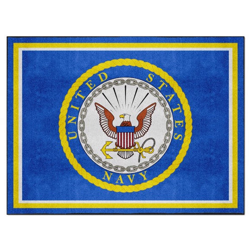 U.S. Navy 8' X 10' Plush Rug (Seal)