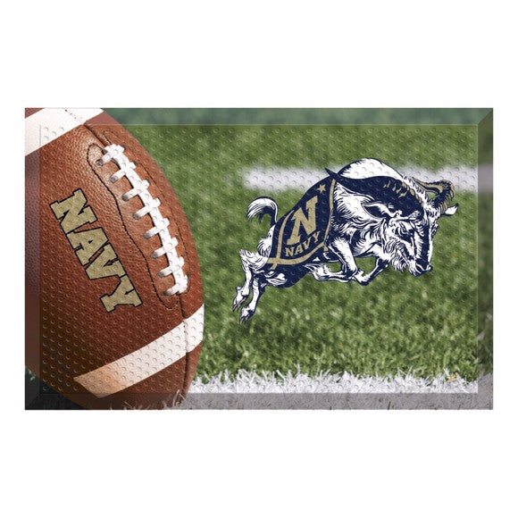 Navy Midshipmen Scraper Mat (Football)