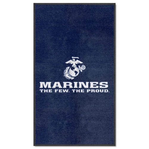 U.S. Marines 3X5 Logo Mat - Portrait