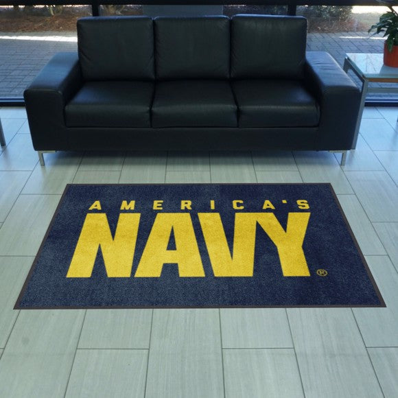 U.S. Navy 4X6 Logo Mat - Landscape