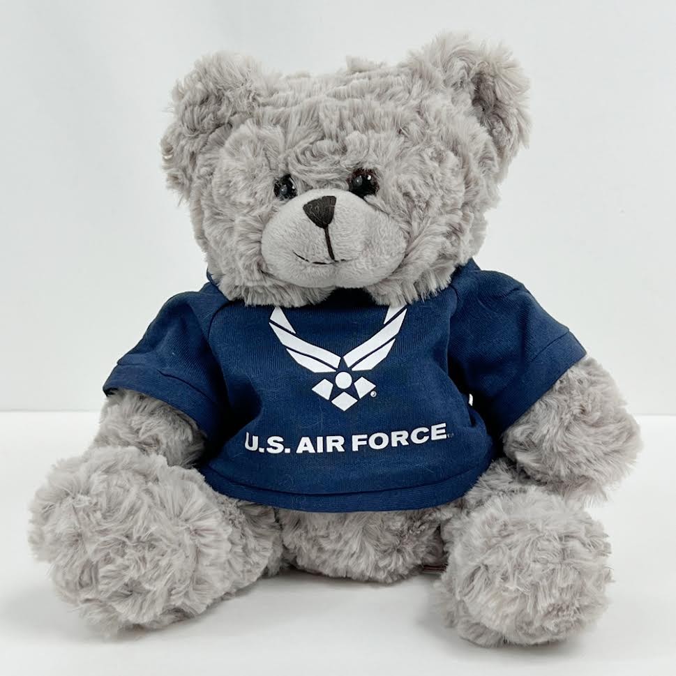 Air Force 10" Duffy Bear (Gray)