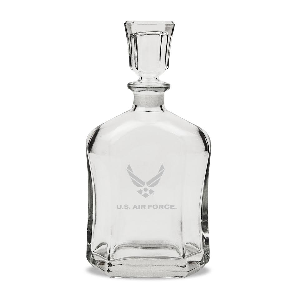 Air Force 23.75oz Crystal Whiskey Decanter