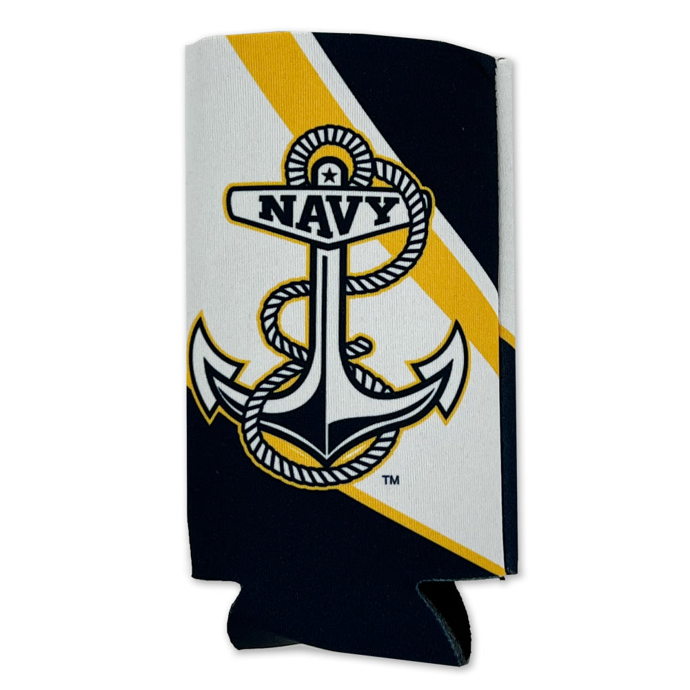 Navy Slim Fit 12oz Sublimated Can Holder