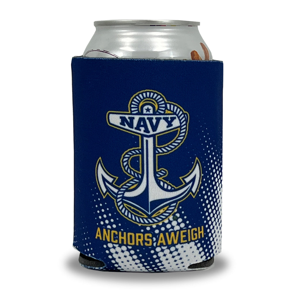 Navy 12oz Sublimated Can Holder