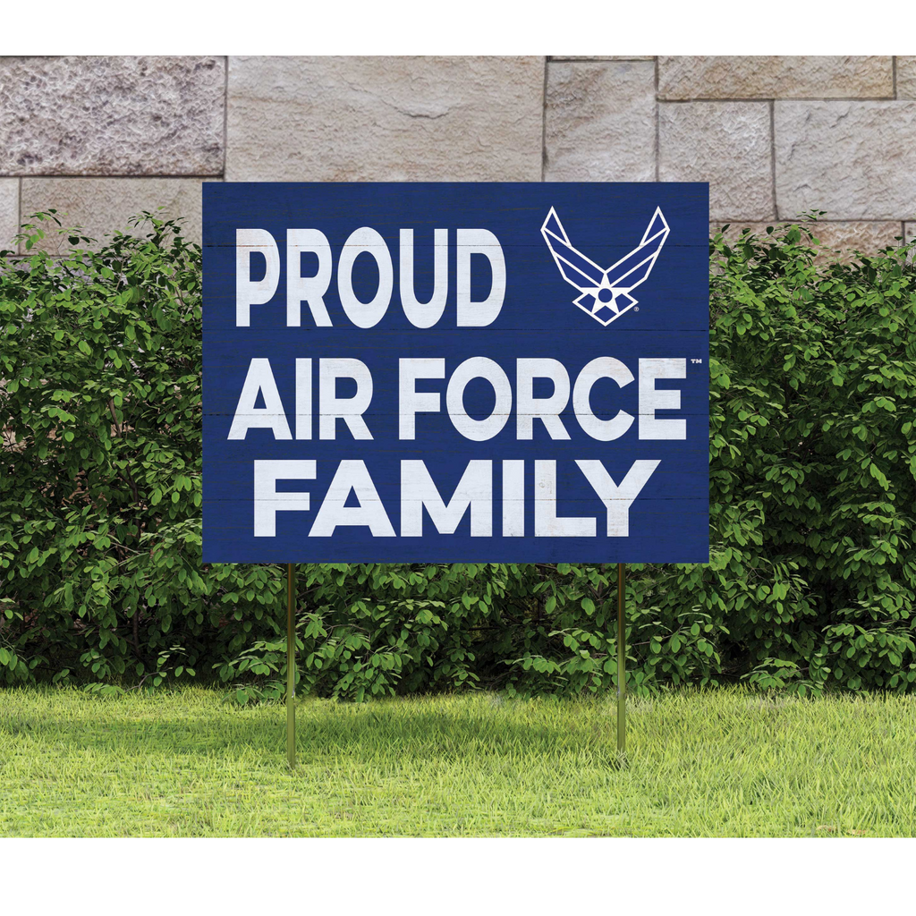 Proud Air Force Family Lawn Sign (18x24)