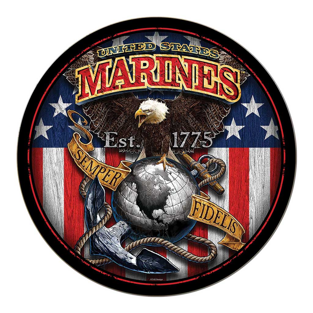 United States Marine Corps Fighting Eagle Sign (12x12)