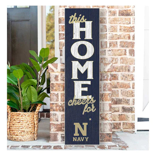 Leaning Sign This Home Naval Academy Midshipmen (11x46)