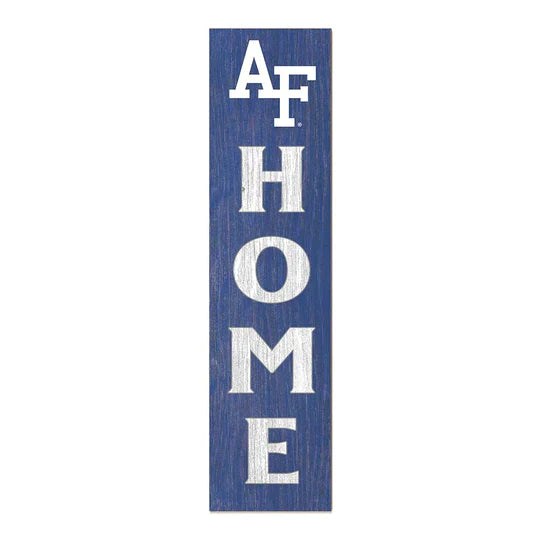 Leaning Sign Home Air Force Academy Falcons (11x46)