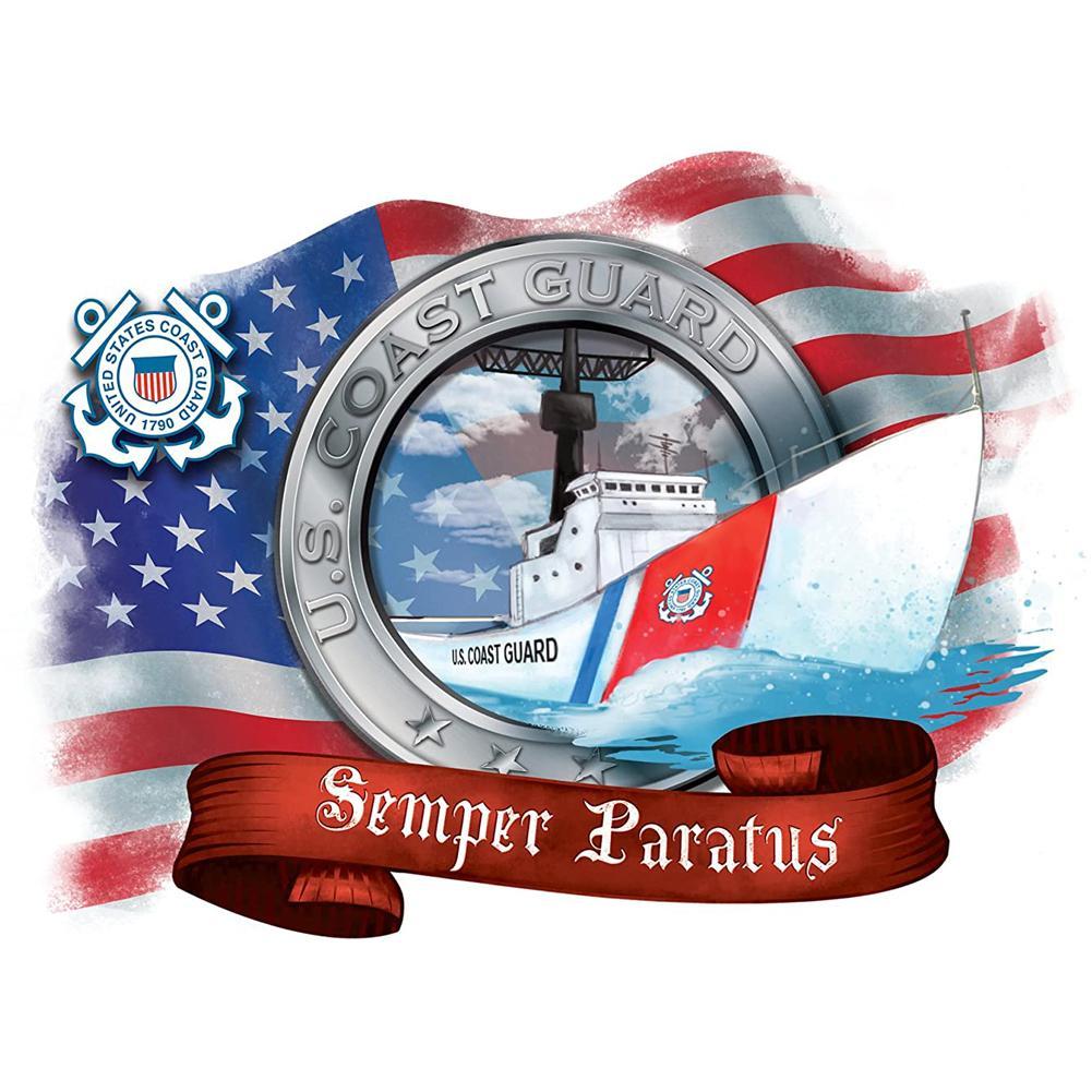 Coast Guard Boat Semper Paratus 16oz Tervis Tumbler