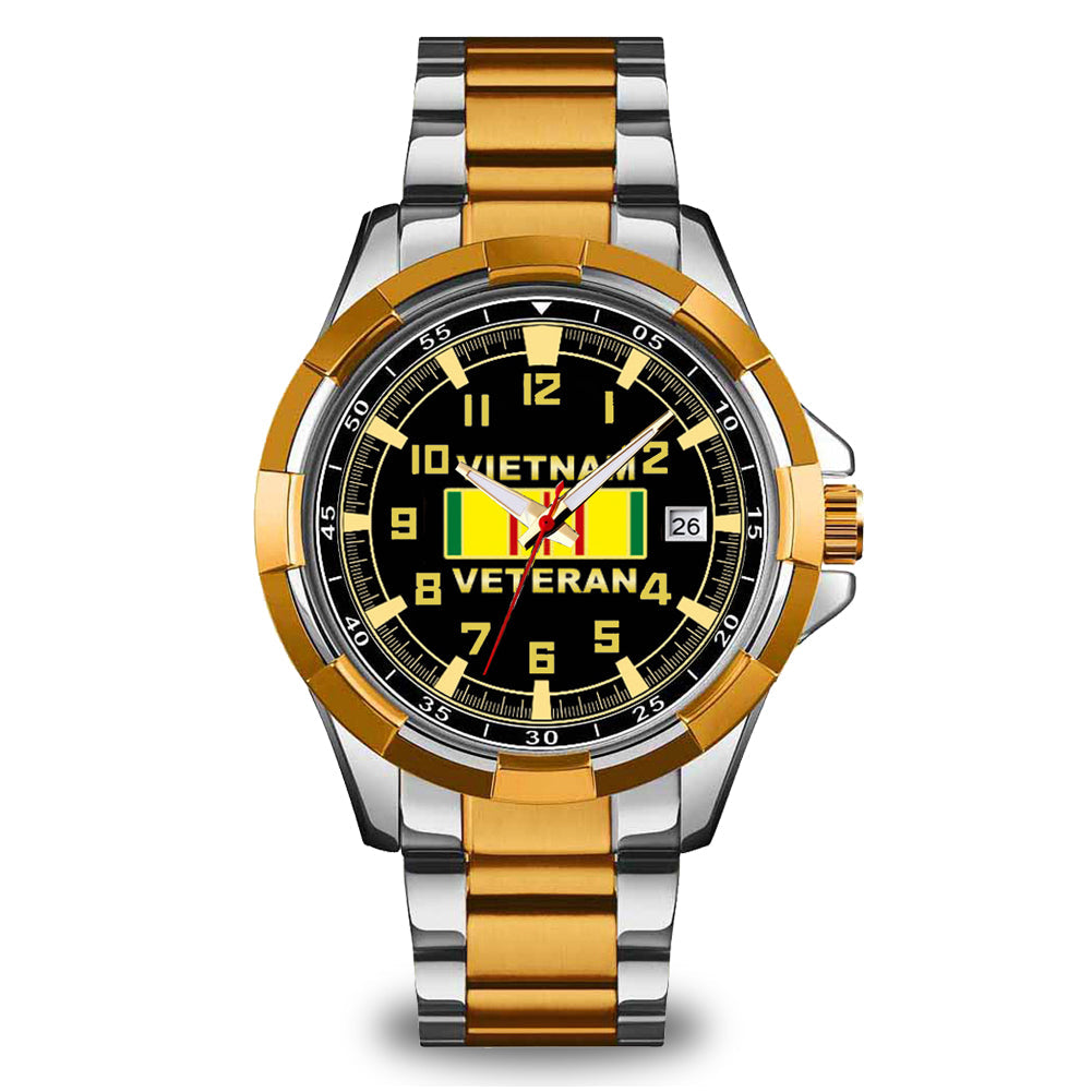 Vietnam Veteran Analog Quartz Dress Watch