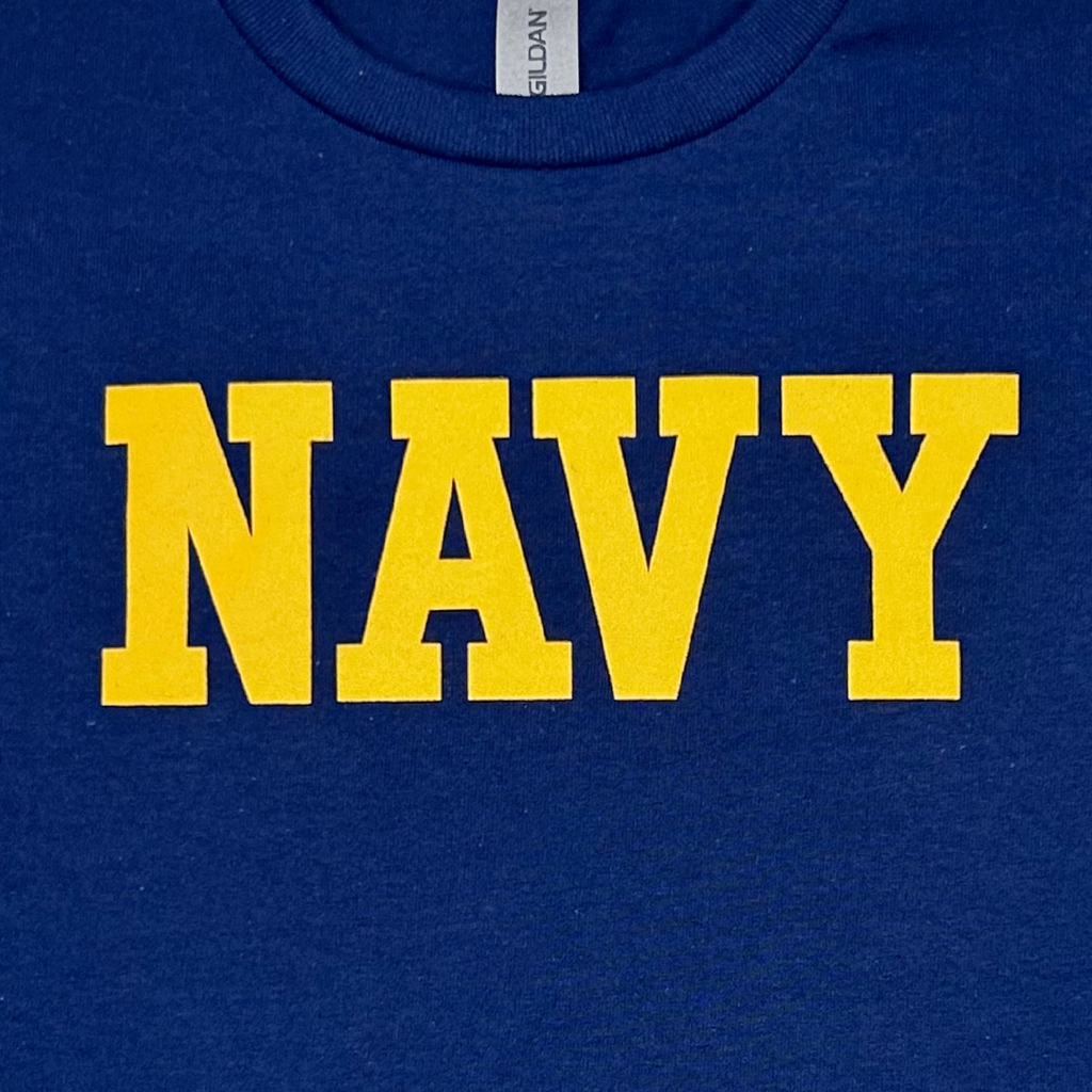 Navy Youth Logo Core T-Shirt (Navy)