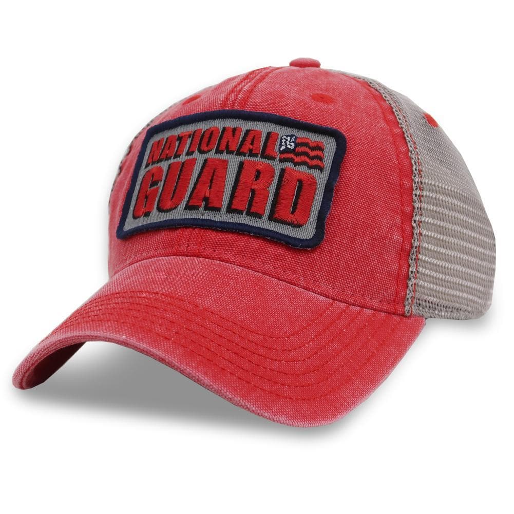 National Guard Dashboard Trucker Hat (Scarlet)