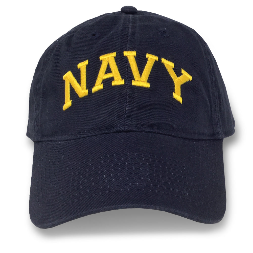 Navy Low Profile Arch Hat (Navy)