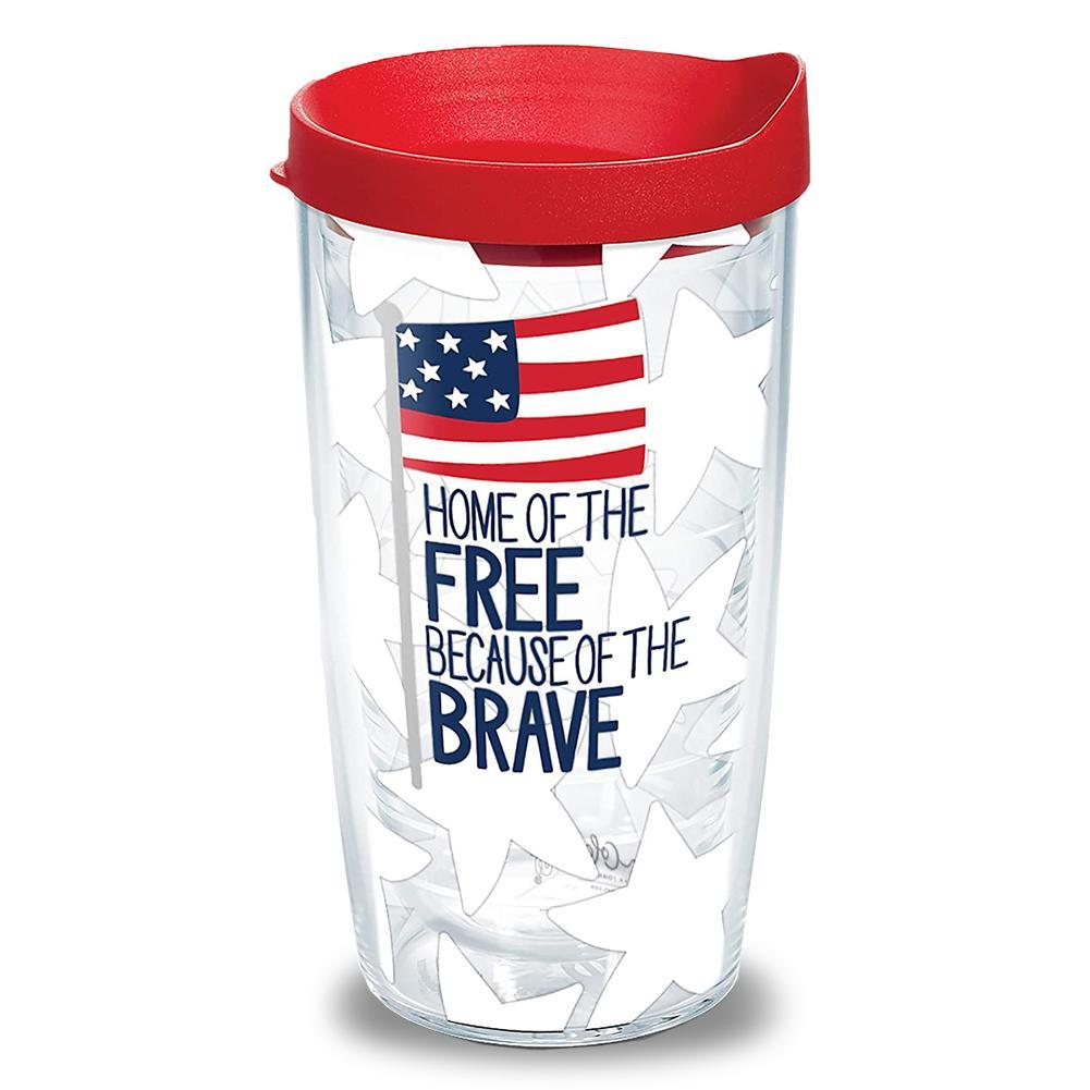 Home Of The Free 16oz Tervis Tumbler