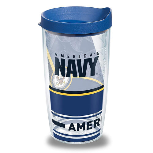 Navy Forever Proud 16oz Tervis Tumbler