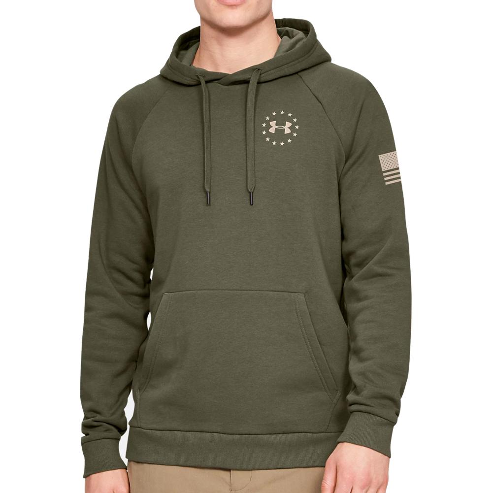 Under Armour Freedom Flag Rival PO Hood (OD Green)