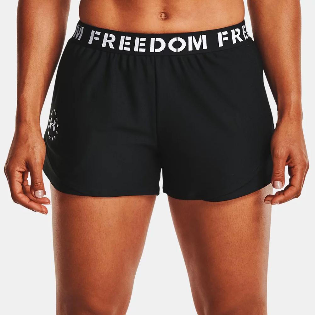 Under Armour Ladies Freedom Playup Short (Black)