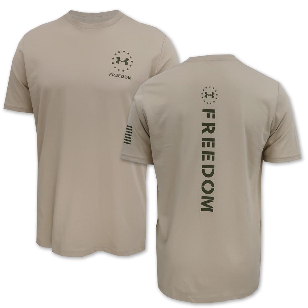 Under Armour Tactical Freedom Spine T-Shirt (Sand)