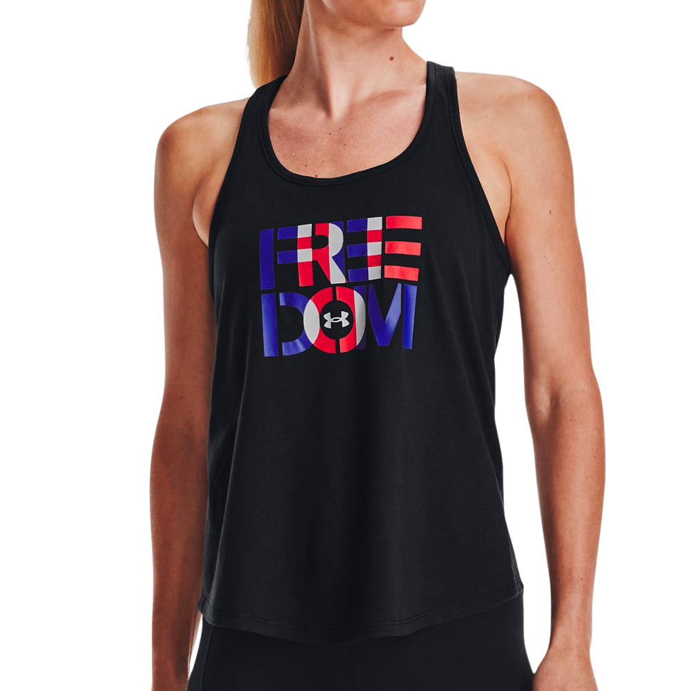 Under Armour Ladies Freedom Tank (Black)