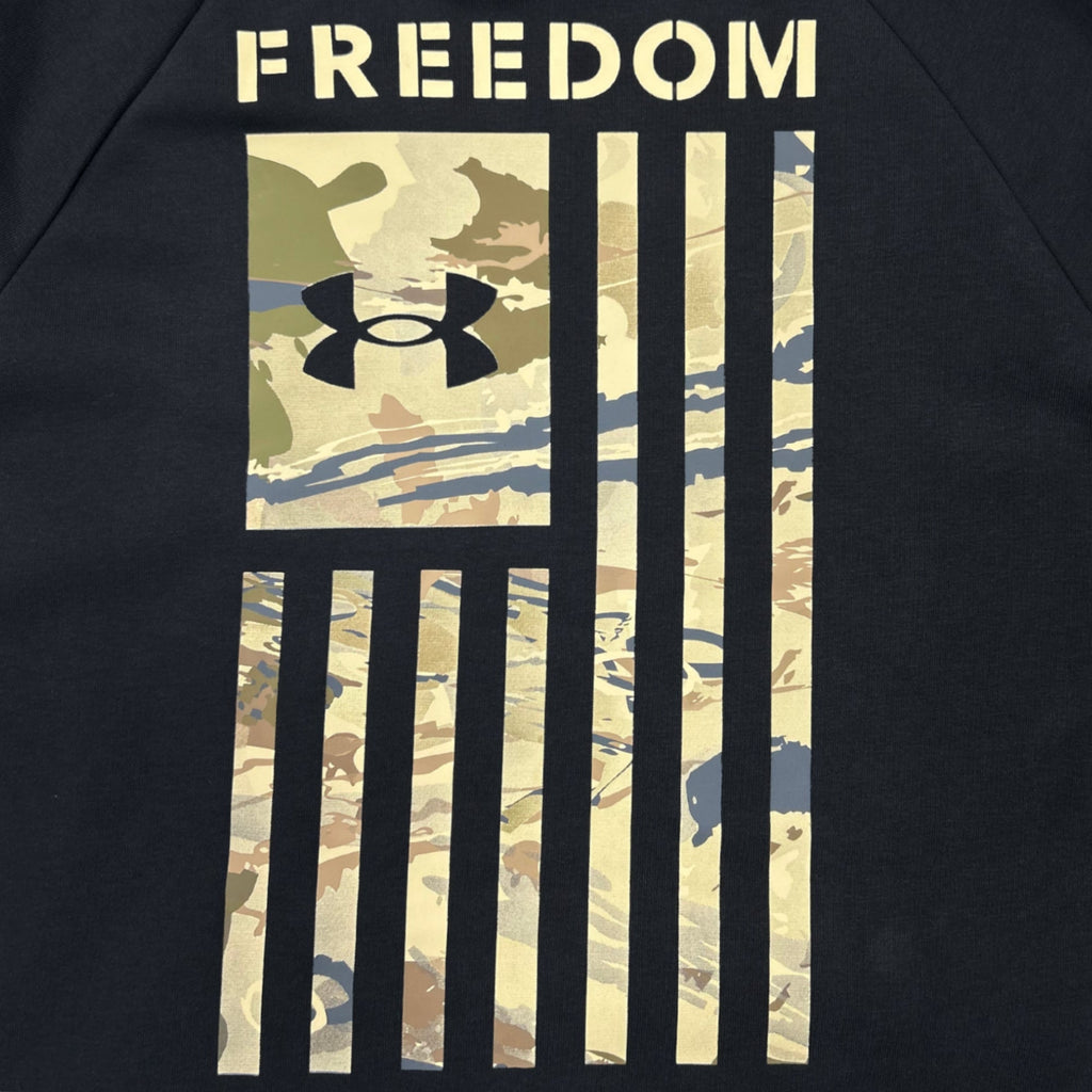 Under Armour Freedom Flag Fleece Hood (Black)