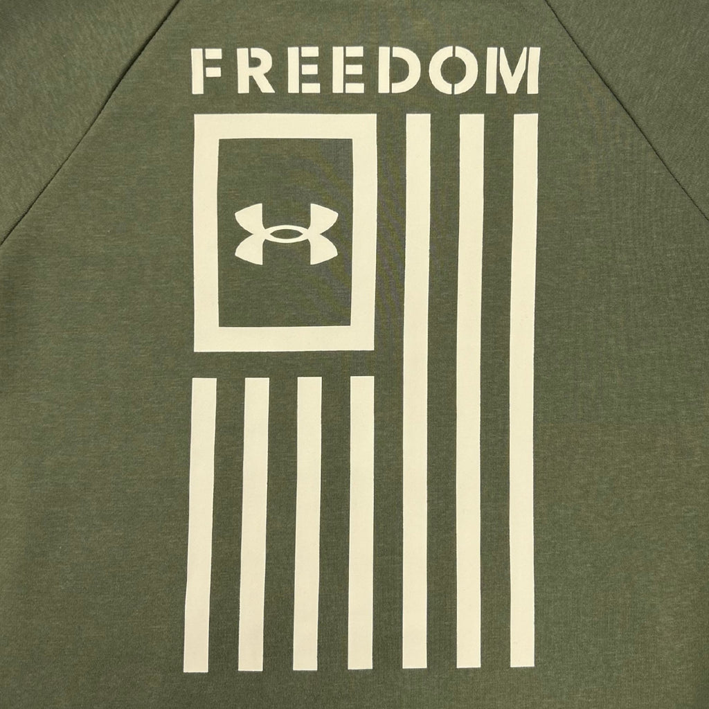 Under Armour Freedom Flag Fleece Hood (OD Green)