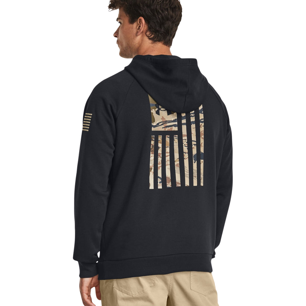 Under Armour Freedom Flag Fleece Hood (Black)