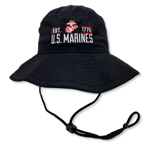 Marines Cool Fit Performance Boonie (Black)