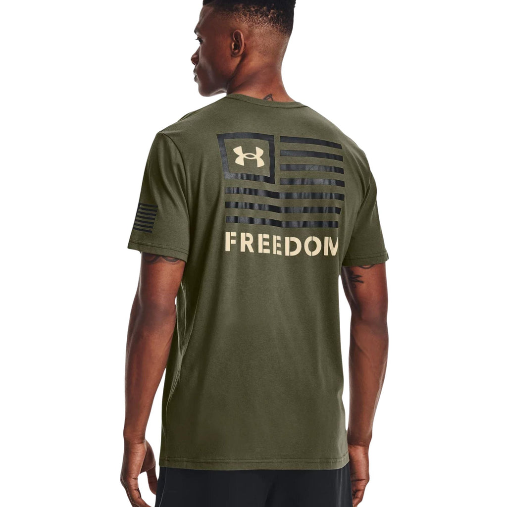 Under Armour Freedom Banner T-Shirt (OD Green)