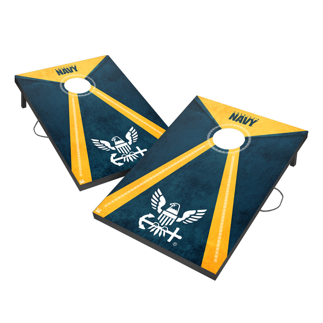 U.S. Navy Led 2x3 Cornhole