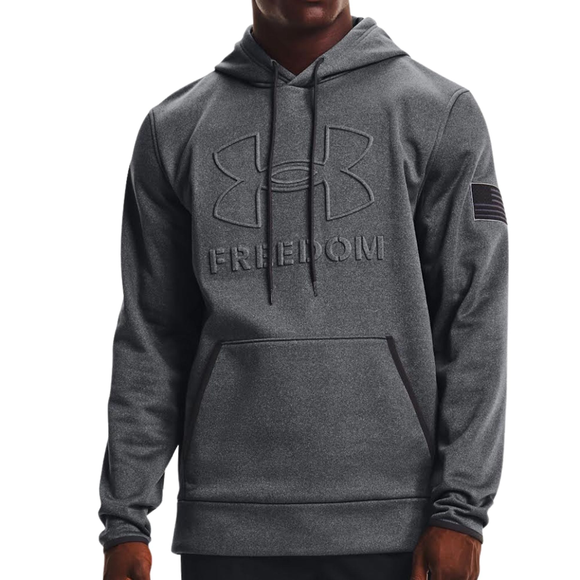 Under Armour Freedom Emboss Hood (Carbon Black)