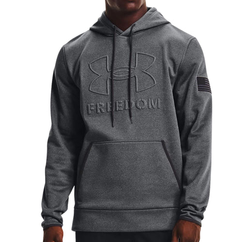 Under Armour Freedom Emboss Hood (Carbon Black)