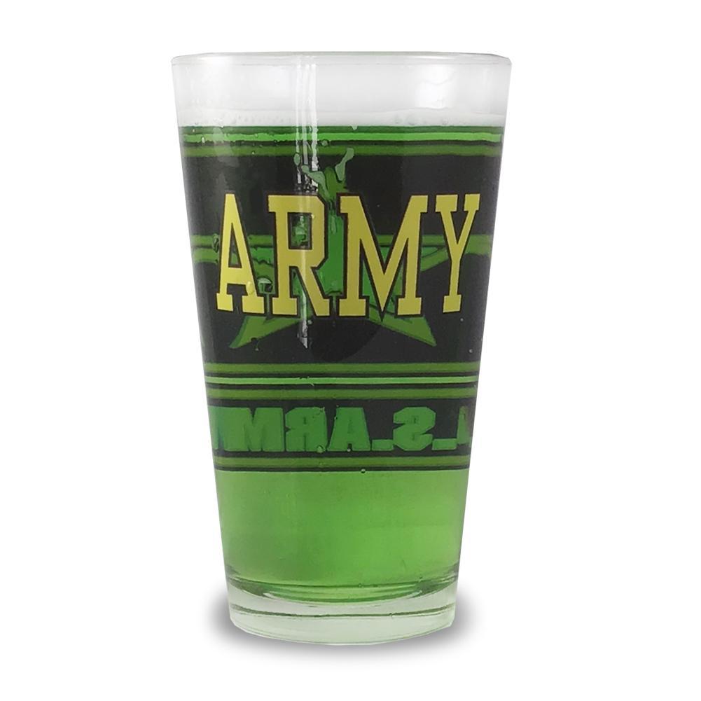 Army Star Pint Glass