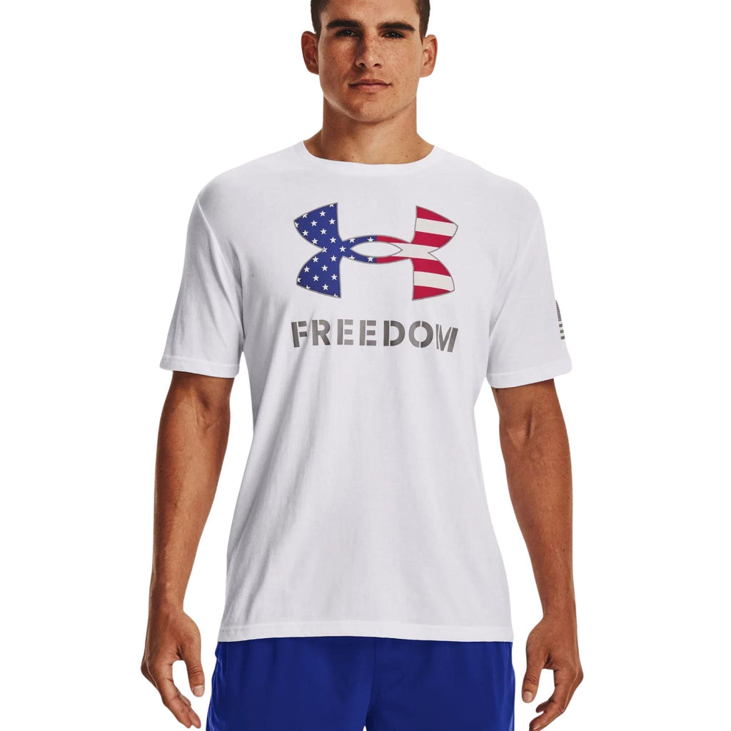 Under Armour New Freedom Logo T-Shirt (White)