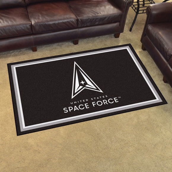 U.S. Space Force 4' x 6' Plush Rug