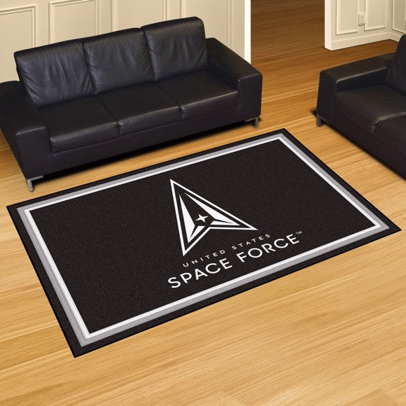 U.S. Space Force 5' X 8' Plush Rug