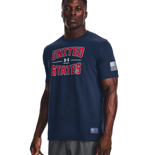 Under Armour Freedom USA T-Shirt (Navy)