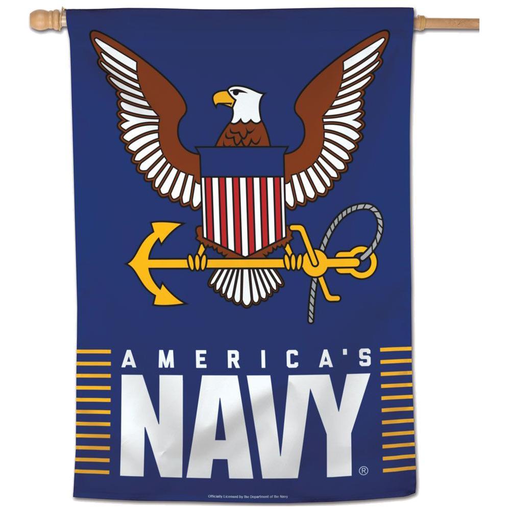 America's Navy Eagle Vertical Flag (28"x40")