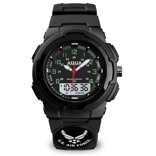 Air Force Digital Analog Watch