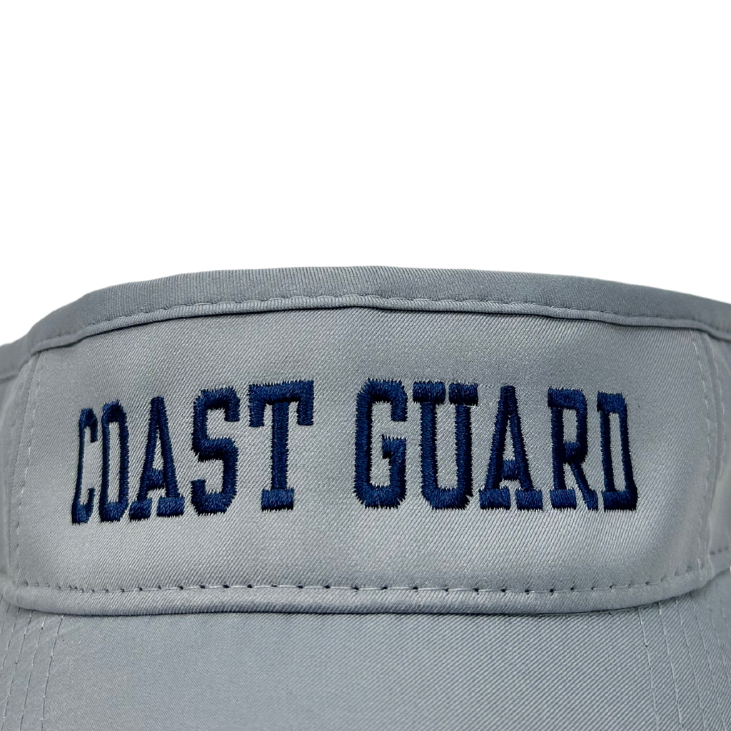 Coast Guard Cool Fit Performance Visor (Grey)