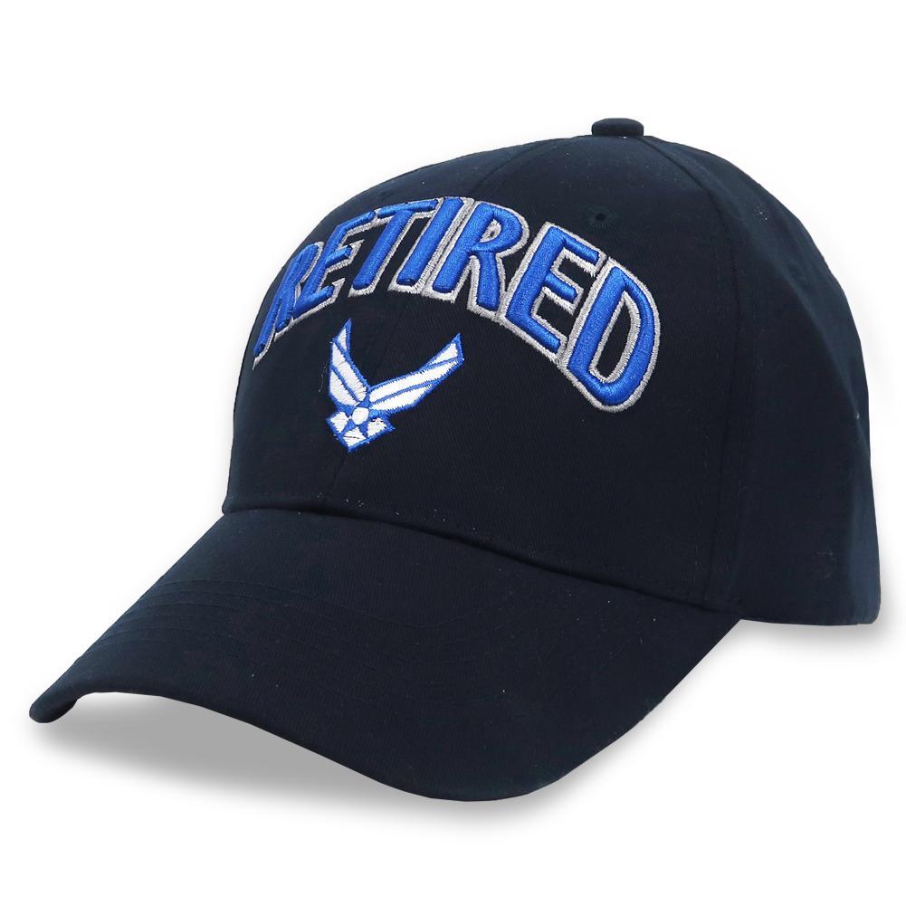 Air Force 3D Retired Wings Hat (Navy)