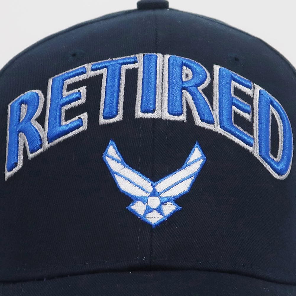 Air Force 3D Retired Wings Hat (Navy)