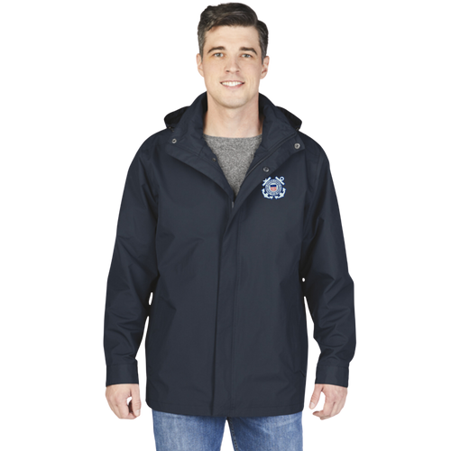 Coast Guard Seal Men's Logan Jacket (Navy)