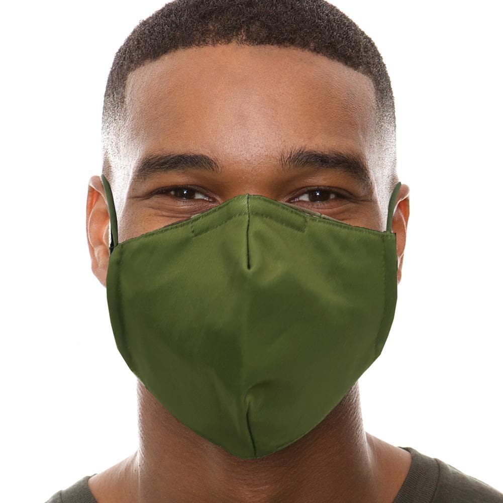 OD Green Face Mask-Single Or 3 Pack