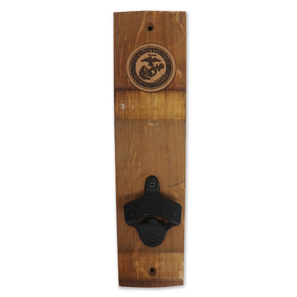 Marines EGA Barrel Stave Bottle Opener