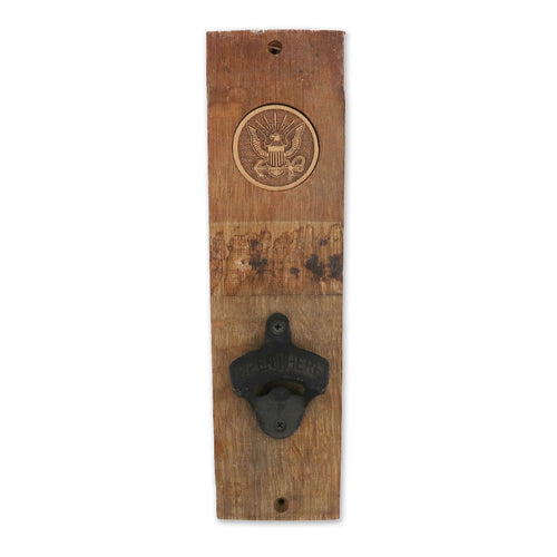 Navy Eagle Barrel Stave Bottle Opener