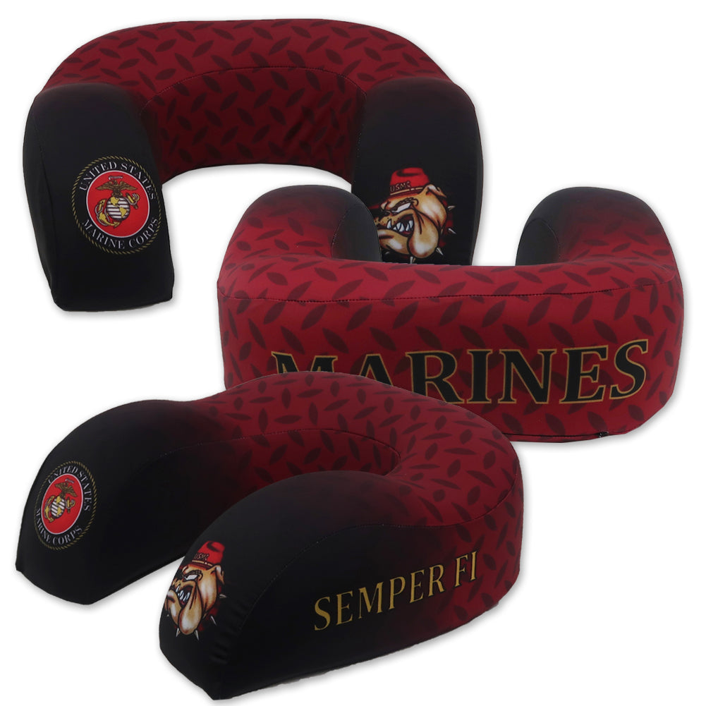 Marines Semper Fi Neck Pillow (red/black)