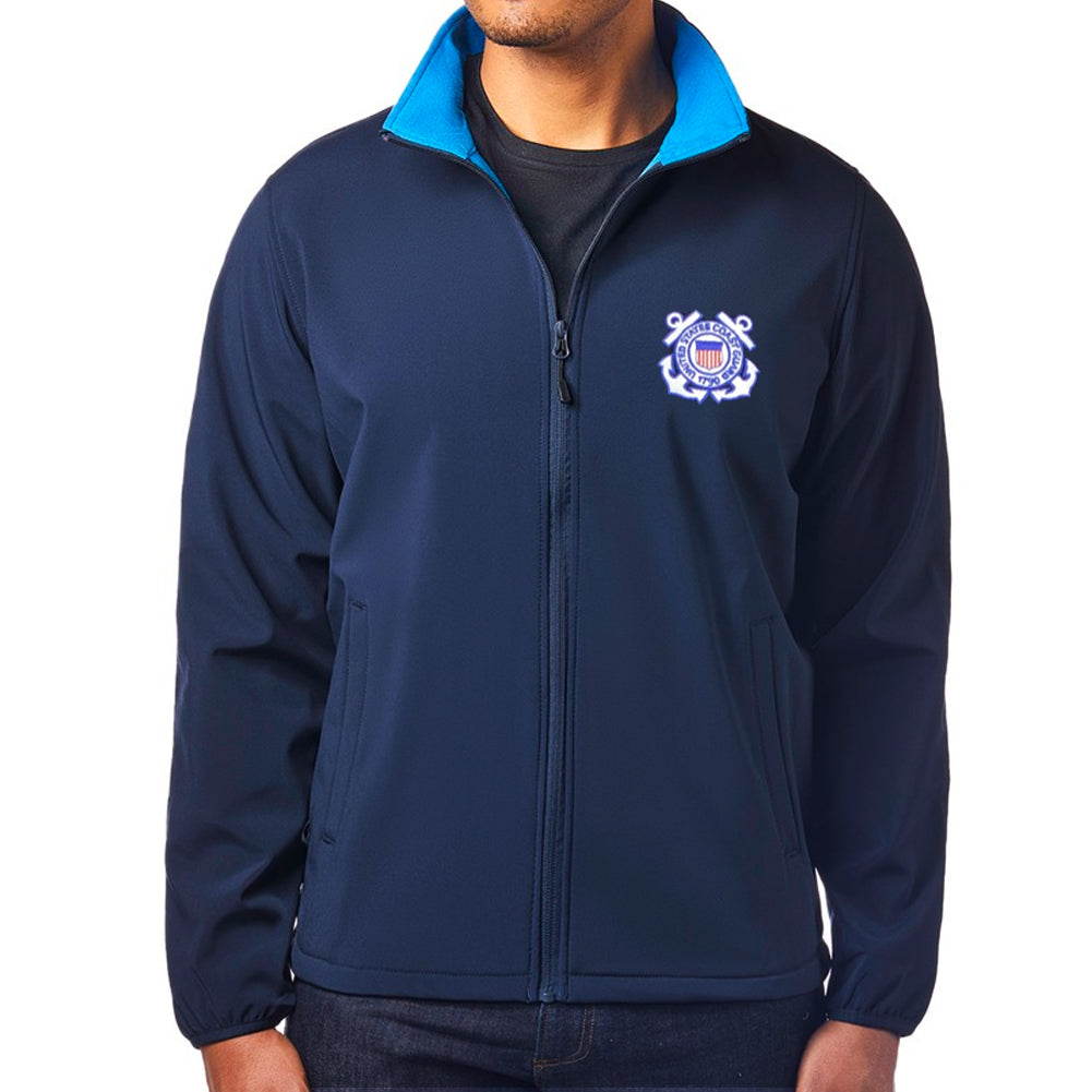 Coast Guard Soft Shell Alta Jacket (Navy)