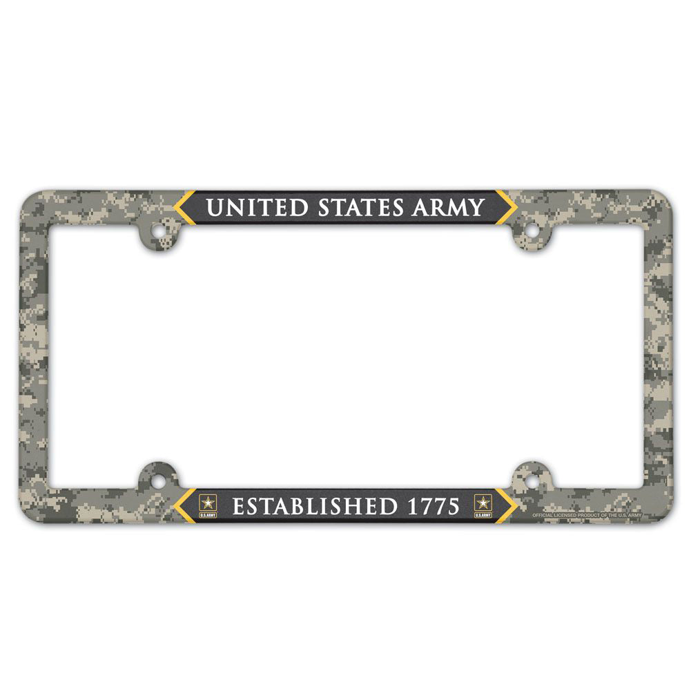 United States Army Digi Camo License Plate Frame