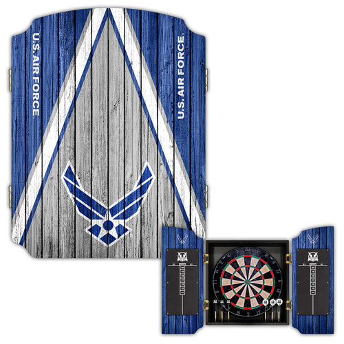 US Air Force Dartboard Cabinet